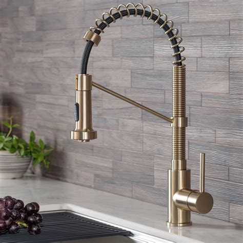 Gold Faucet White Kitchen at Blake Corlis blog