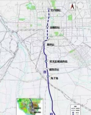 地铁19号线二期北段各站点已确定 –北京 轨道交通 – 安居客