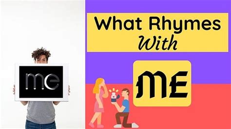 What Rhymes With Me?. What are some words that rhyme with Me… | by I ...