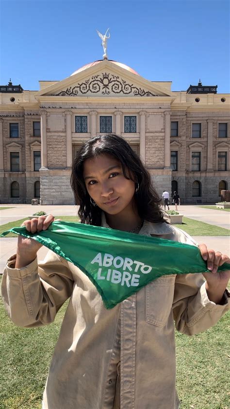 This feminist is organizing for reproductive rights in Arizona and is one of the youngest ...