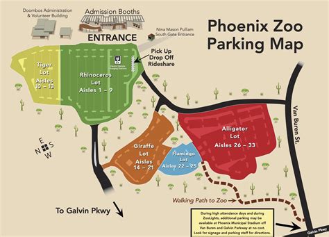 Zoo Maps - Phoenix Zoo