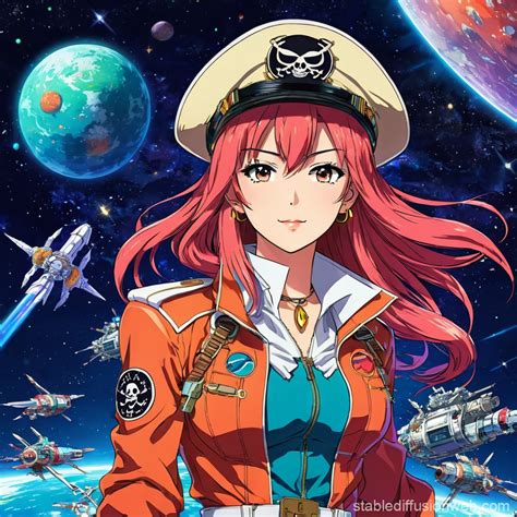 Vintage Space Pirate Fashion | Stable Diffusion Online