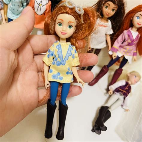12cm-Original-Doll-Toy-Princess-Fashion-7-Joints-Pink-golden-Red-hair ...