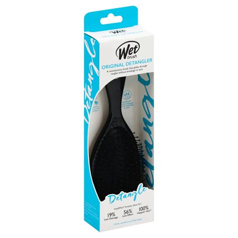 Wet Brush Original Detangler Brush, Black - Shop Brushes & Combs at H-E-B