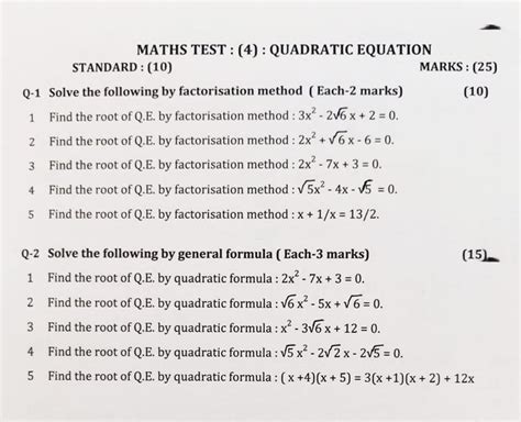 Find roots of quadratic equation by quadratic formula:- x^2-3root6x+12 ...