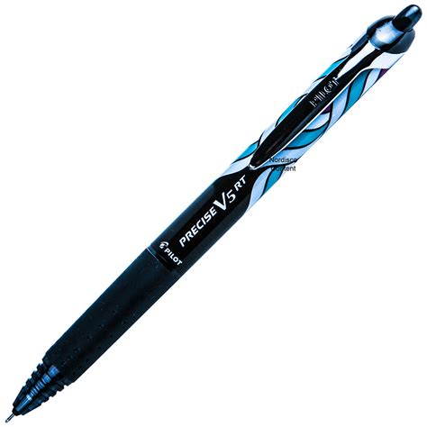 Pilot Precise V5 RT 41990 Deco Collection, Black Ink, 0.5mm Extra Fine ...