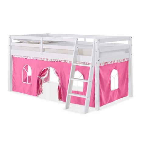 Buy Roxy White with Pink and White Tent Twin Junior Loft Online at ...