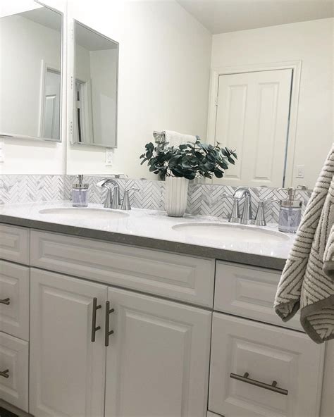 Double Sink Bathroom Vanities | Bathroom sink design, Backsplash ...