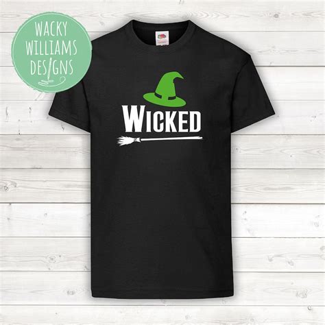Wicked T-SHIRT, Wicked Theatre Musical T-shirt - Etsy