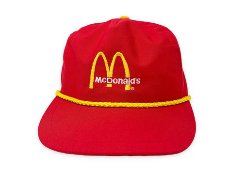 Mcdonalds Hat Cap Gorra Red Mcdonalds Hat Transparent, 45% OFF