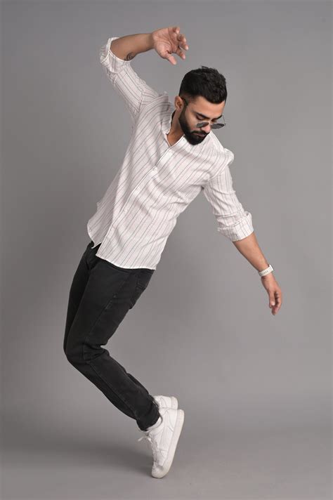 Spectrum- Men's Embroidered Shirt – Rareweave