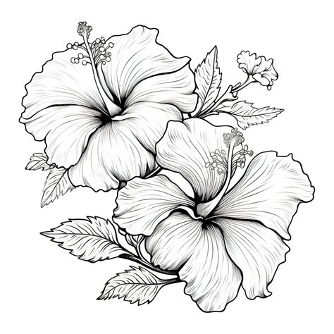 How To Draw Hibiscus Flowers Painting
