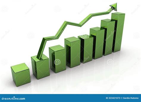 Data chart going up stock illustration. Illustration of elevation ...