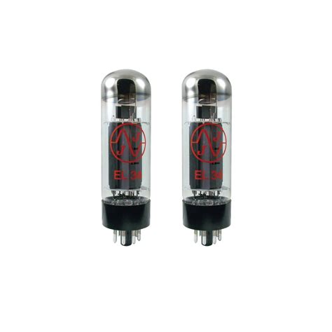 JJ Electronic EL34 Matched Pair Vacuum Tubes – Stompbox.in