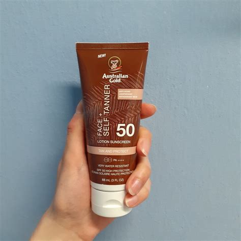 SPF 50 Face + Self Tanner Lotion from Australian Gold - Vegan Product Reviews & Ratings | abillion