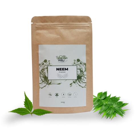 100% Pure Neem PowderFor Face Pack & Hair-Anti-Pimple & Anti-Bacterial ...