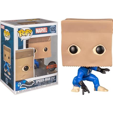 Funko Pop Spider-Man Bombastic Bag-Man Exclusive : Amazon.in: Toys & Games