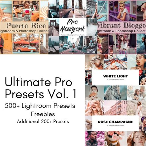 700+ Lightroom Preset Bundle Mobile Preset Desktop Preset XMP DNG ...