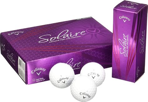 Callaway Solaire Golf Balls, Assorted Colors, 12 Pack - Walmart.com