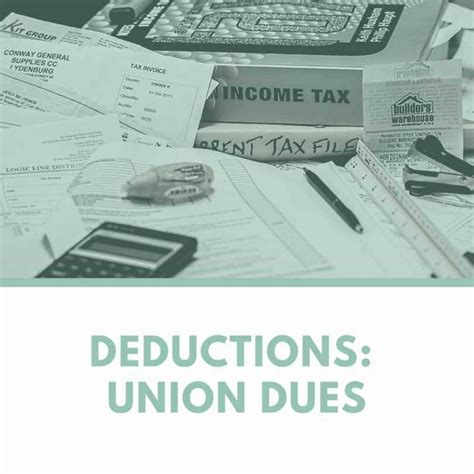 Claiming a Deduction for Union or Professional Dues – The AC Group