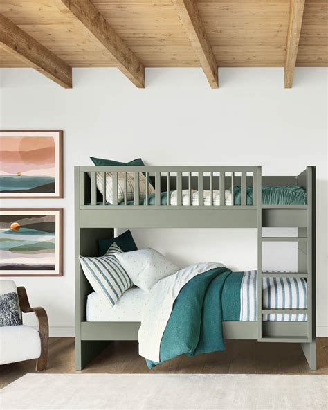 Scoop Deep Indigo Organic Cotton Kids Twin Duvet Cover | Crate & Kids ...