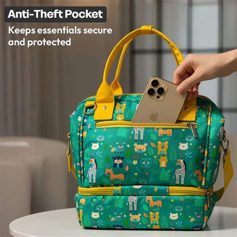 Newborn Diaper Bag with Insulated Pocket - But Now