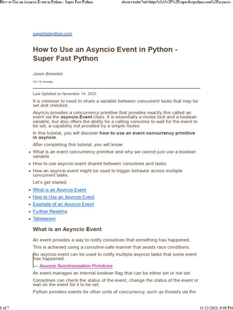 Image result for Python Asyncio PDF