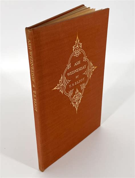 Ash Wednesday: Six Poems | T. S. Eliot | First Edition