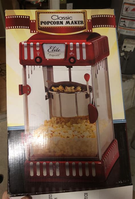Used in OG BOX MOVIE THEATER POPCORN MAKER FOR HOME USE! POPCORN ...