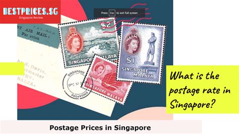 Latest Singapore Postage Rate 2025 - All You Need to Know - Best Prices SG