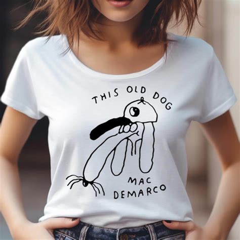 Mac Demarco Merch Mac Demarco Dog Doodle Shirt - Hersmiles