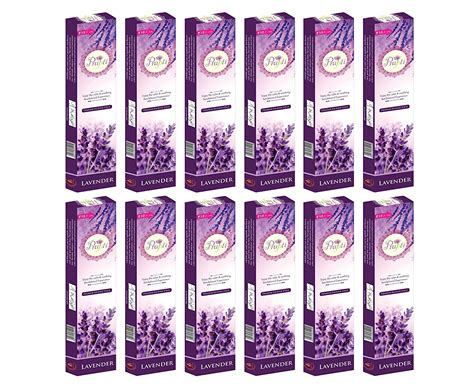 Prapti Agarbathies, Prapti Lavender Incense Sticks, Mrp 10 - Pack of 12 ...