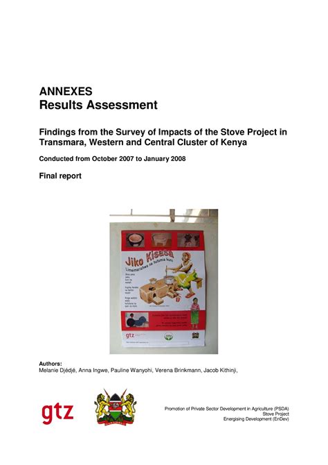 File:Findings from the Survey of Impacts of the Stove Project in ...