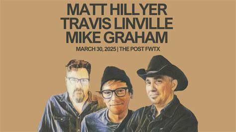 Matt Hillyer, Travis Linville and Mike Graham at The Post, 2736 W. 6th ...