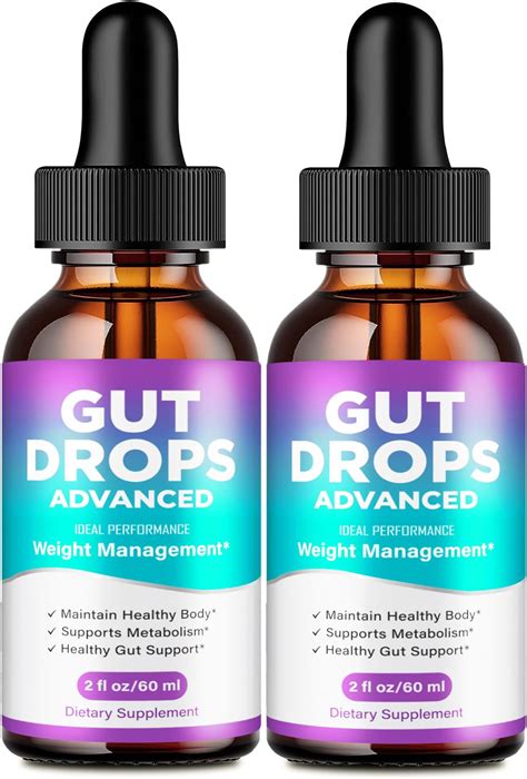 Amazon.com: (2 Pack) Gut Drops - Official Gutdrop Supplement Premium ...