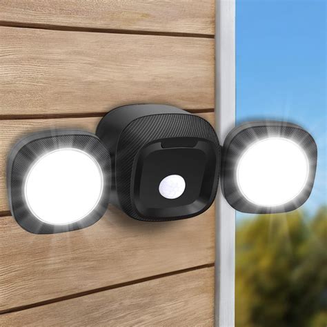 QUNCWL Motion Sensor Outdoor Lights Battery Powered - 1000LM Battery ...