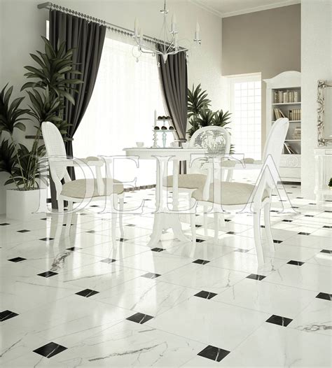 White Marble Floor Tile Collections | Delta Marble