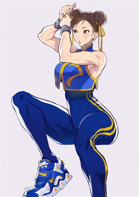chun-li (street fighter and 1 more) drawn by sumustard | Danbooru