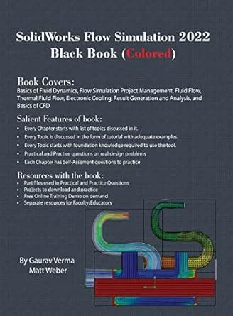 Buy SolidWorks Flow Simulation 2022 Black Book (Colored) Book Online at ...