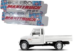 SF SmartFix Monogram Badge for Mahindra Bolero Maxitruck Plus, 3D ...
