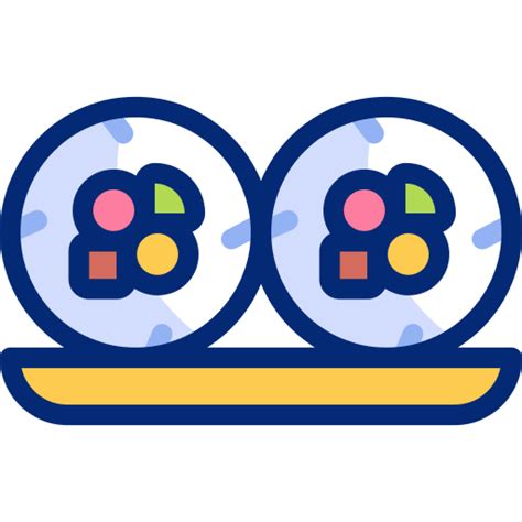 Gimbap Basic Accent Lineal Color icon | Freepik