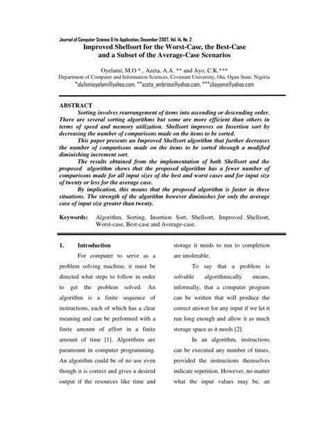 Image result for Shell Sort Worst Case