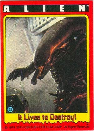 Image result for Alien Last Card