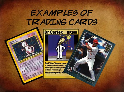 Trading Card Examples 的图像结果