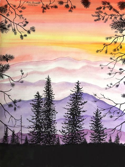 Atmospheric Perspective Art