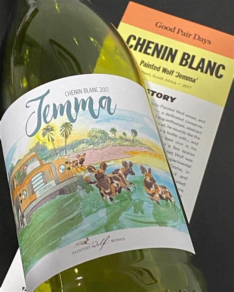 Painted Wolf Wines 'Jemma' Chenin Blanc 2017 • Travelling Corkscrew