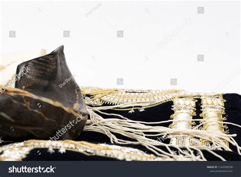 Tallit Jewish Religious Clothing Cover Tefillin Stock Photo 1164390538 ...