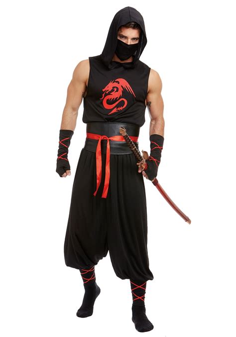 Ninja Assassin Attire for Costume Parties - Halloween Costumes