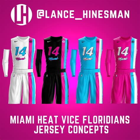 Miami Vice Heat Jersey