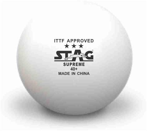 NITTAKU Premium 3 Star 40+ Plastic Table Tennis Ball, (White) : Amazon ...